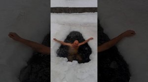 Купание в проруби