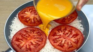 Если у вас дома есть рис, яйца и помидоры😋2 рецепта❗быстро, просто и вкусно