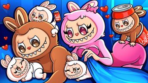 INCREDIBOX SPRUNKI Лабубу х Лабуба - Полиция против Вора | Спрунки Анимация