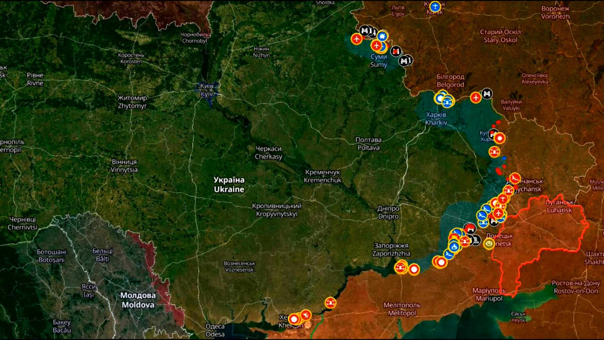 11.07.2025 Карта боевых действий. Краткая обстановка на линии фронта