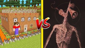 СИРЕНОГОЛОВЫЙ ПРОТИВ САМЫЙ ЗАЩИЩЕННЫЙ ДОМ В МАЙНКРАФТ