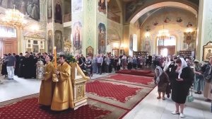 Митрополит Игнатий с сонмом архиереев совершили литургию в Покровском соборе Саратова