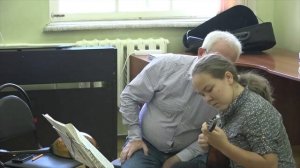 Мастер-класс народного артиста России Сергея Лукина.  Современные методики обучения игре на домре.