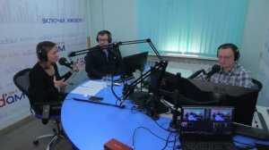 Директор завода Олег Златин и директор по персоналу Юлия Анисимова в прямом эфире радио Адам 104.5