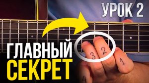 2. Как находить аккорды на грифе гитары