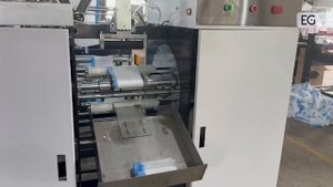 Станок для производства мусорных пакетов с завязками GH-1000