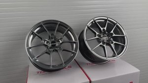 Диски CN Forged 2161B 18 8.0/9.0J вес 8,8kg Hyper Black Machined Lip