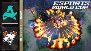 Aurora vs Virtus.pro - ЛУЧШИЕ МОМЕНТЫ - Esports World Cup 2025