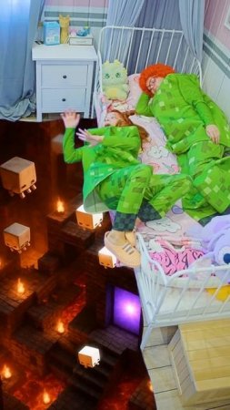 When a Childhood Nightmare Turned Out to Be Real! #family #minecraft #funny