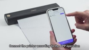 Термокопировальный беспроводной принтер AIMO M08E-WS Tattoo Stencil Thermal Printer Black