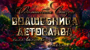 Сказка про волшебницу Летославу. Сила волшебного источника.
