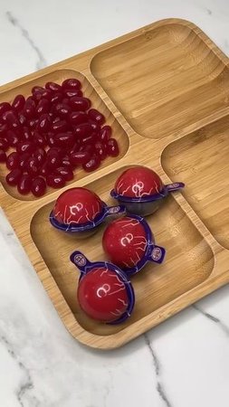 Асмр распаковка. Красные сладости