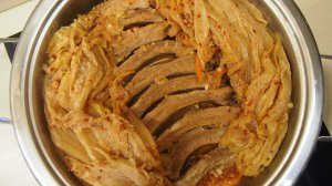 Традиционная корейская кухня: Тушёное кимчи или Кимчи чим (김치찜)