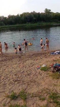 пляж в Солотчи