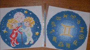 141.  ЗНАКИ ЗОДИАКА  БЛИЗНЕЦЫ  ( м. п. студия )