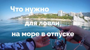 Что нужно для ловли на море? На это сможет поймать  каждый!