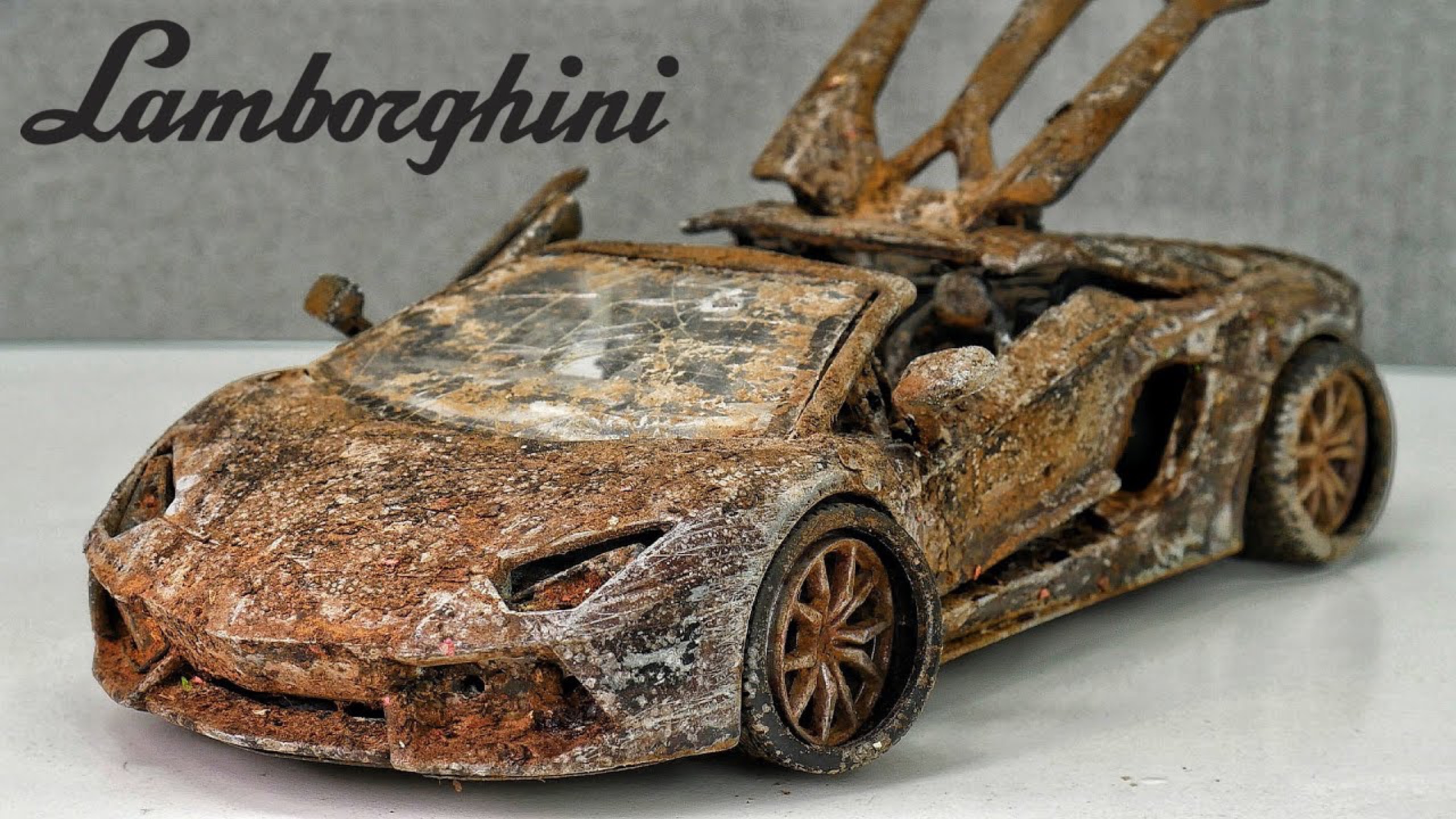 Реставрация Lamborghini Aventador Roadster SuperCar реставрация смотреть онлайн