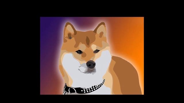 SHIBA INU #111. (ANTON VIBE ART). Original. Image collections in NFT.