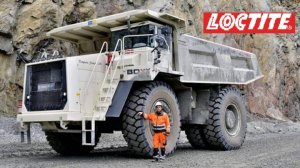TEREX TR 1000 САМОСВАЛ КАРЬЕРНЫЙ, СБОРКА НА ЗАВОДЕ С LOCTITE 518, 7063, 648, 245 .