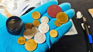 Распаковка письма с ранними монетами советов, пополнил запас погодовки СССР!