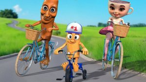 Малыш Тунг-Тунг Сахур впервые катается на велосипеде! 😍🚴♂️ | Забавная анимация Brainrot