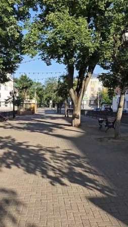 г.Тверь 11.07.25 ⏰7:00АМ, +23° готовимся ко Дню города.