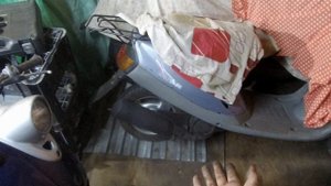 Труба V8 Скутер 50сс Yamaha Jog Poche