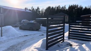 Русская Зима Жизнь в Поселке,Идем За Молоком