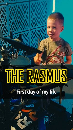 🥁 THE RASMUS от 7-летнего БАРАБАНЩИКА! | First Day Of My Life от VadimVSDrums  #cover #кавер