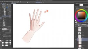 08.Drawing the hands of male characters