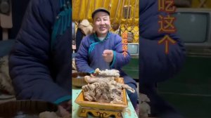 Жизнь и быт пастуха монгола зимою. Топлю печку сухим навозом и сварю горячий традиционный чай.