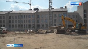 Вячеслав Гладков проверил ход строительства учреждений образования Белгородского района