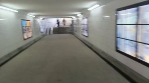 Подземный переход с картинами в Кисловодске