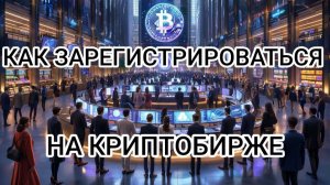 Как новичку зарегистрироваться на криптобирже