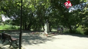 В Димитровграде у Пушкина украли  петунии