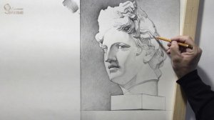 Игорь Сушенок .Урок 8. Рисуем голову Аполлона. Продолжение. 2021г.