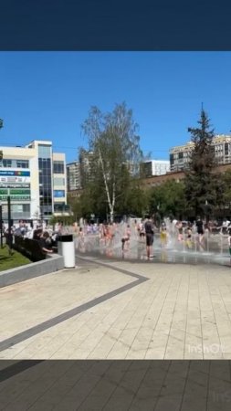 💦В Пушкино детвора нашла способ спастись от жары💦