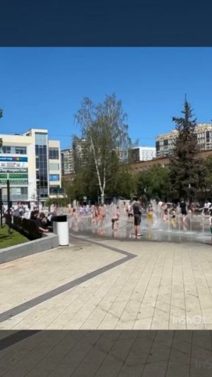 💦В Пушкино детвора нашла способ спастись от жары💦
