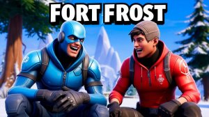 Фортнайт ИГРА С ПОДПИСЧИКОМ первая нулевая высота. Fortnite Fort Frost