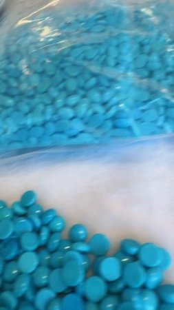 20250711-9 Natural Sleeping Beauty Turquoise Cabochon: Blue - Toned Art Poem on the Finger