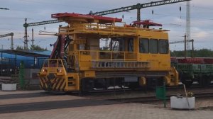 Венгрия, Дрезина для обслуживания контактной сети на железной дороге