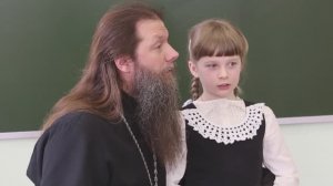 "О великой княгине Елизавете Фёдоровне". Урок о. Артемия Владимирова с младш. школьниками. 090414.