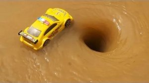Синтетический эксперимент Whirlpool Hole | Видео о том, как расслабиться в джакузи со всем необходим