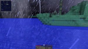 Майнкрафт фентази сборка модов шторм в океане, minecraft storm 2025.mp4