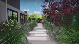 Видеопрогулка по участку / Рига Парк / Эскизное предложение#4