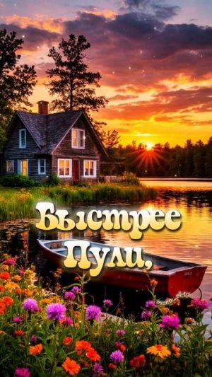 Тихого летнего вечера. Музыкальная открытка пожелание.