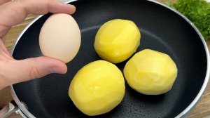 Просто возьмите картофель и яйца, чтобы приготовить это супер вкусное картофельное блюдо
