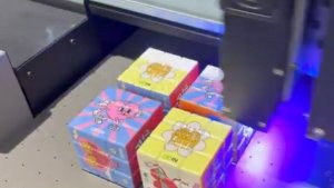 УФ принтер А3 AinkJet AJ-A301 Печать на кубиках рубика