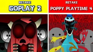 INCREDIBOX SPRUNKI 🧸🎵 | POPPY PLAYTIME vs GOPLAY 2! 🚀 НОВЫЕ ДРУЗЬЯ! #сезонконтентаRUTUBE