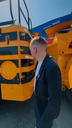 Новый шахтный погрузчик для «Норникеля» едет из Беларуси в Норильск